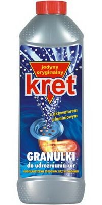 Kret granulki do udrażniania rur 250 g