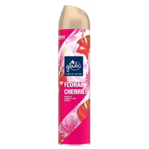 Glade Floral Cherries Pink Sakura odświeżacz spray 300 ml.