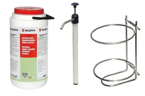 Würth pasta BHP 4 l z pompką i wieszakiem – zestaw