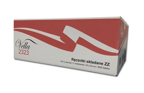 Kaczory ręcznik papierowy zz celuloza 23x23 cm-3000 listków