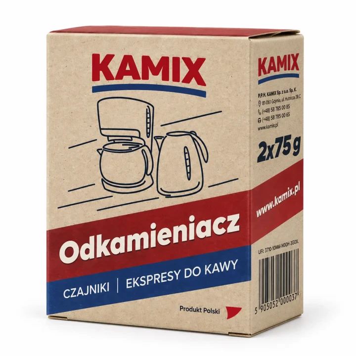 Kamix Odkamieniacz 150 g (2 × 75 g) – opakowanie produktu