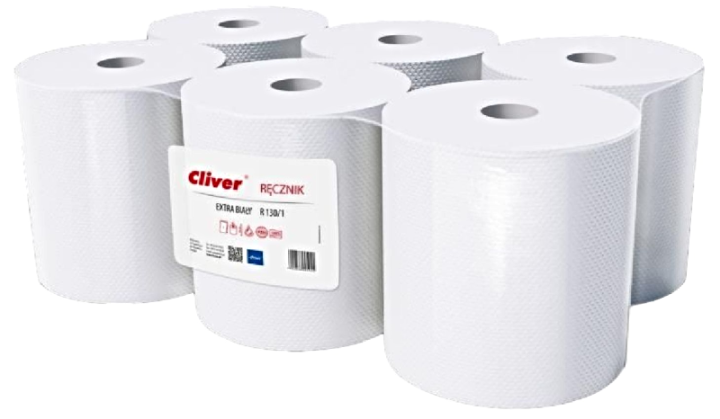 cliver-biale-reczniki-papierowe-w roli-130m-6-sztuk.jpg