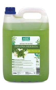 Mydło w płynie ABE zielona herbata 5l 