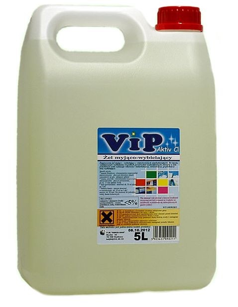 Żel myjąco wybielający VIP Activ CL 5 l 